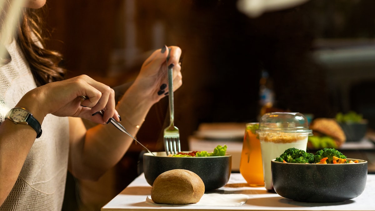 Gesundes Wohlbefinden und Ernährung